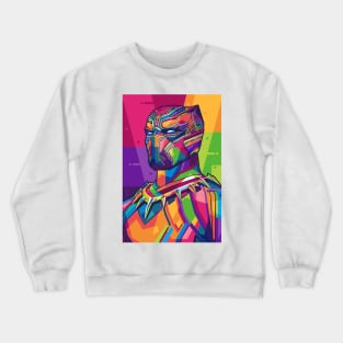 BLACK PANTHER WPAP STYLE FANART Crewneck Sweatshirt